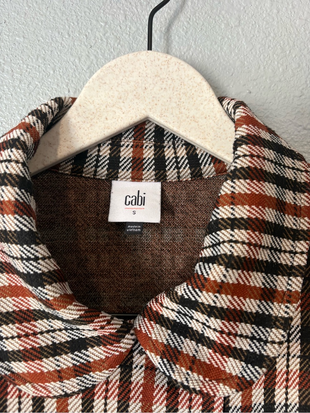 Cabi 4118 Jazzy Plaid Blazer Sweater Jacket Size Small - Picture 4 of 8